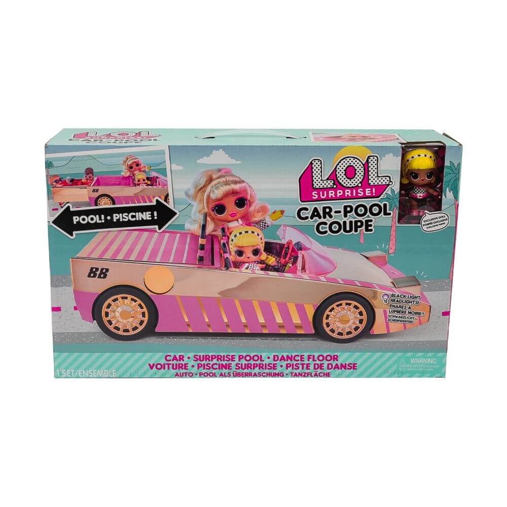 Кукла LOL Surprise Car-Pool Coupe with Exclusive Doll (Автомобиль с бассейном и кукла ЛОЛ)